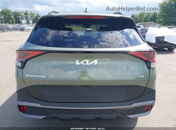 5XYK6CDF7RG225398 2024 KIA SPORTAGE Green 