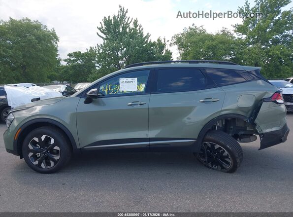 5XYK6CDF7RG225398 2024 KIA SPORTAGE Green Панорамний вид салону 360°
