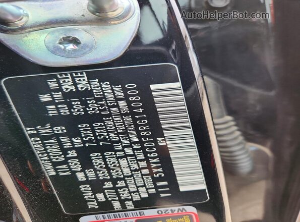 5XYK6CDF8RG140800 2024 KIA SPORTAGE Черный Вид подкапотного пространства