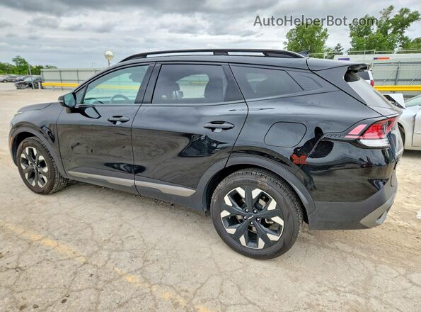 5XYK6CDF8RG140800 2024 KIA SPORTAGE Черный Задняя левая четверть