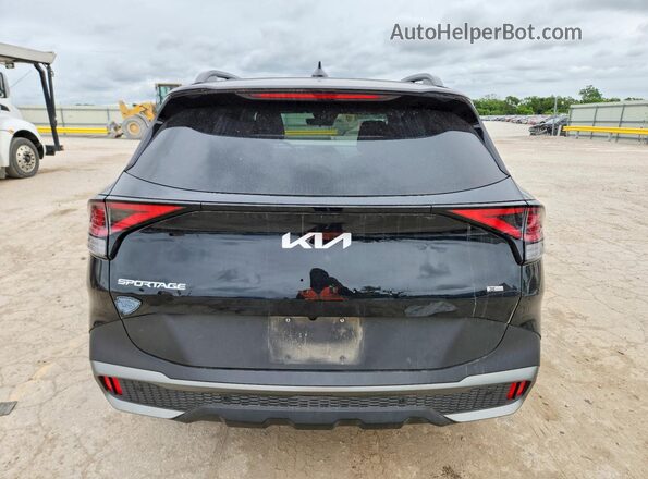 5XYK6CDF8RG140800 2024 KIA SPORTAGE Черный Вид сзади
