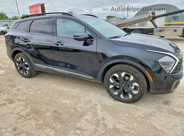 5XYK6CDF8RG140800 2024 KIA SPORTAGE Черный Передняя правая четверть