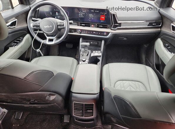 5XYK6CDF8RG140800 2024 KIA SPORTAGE Черный Вид панели приборов