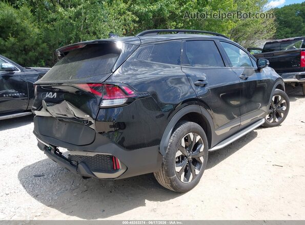 5XYK6CDF8RG186255 2024 KIA SPORTAGE Black Задня права чверть