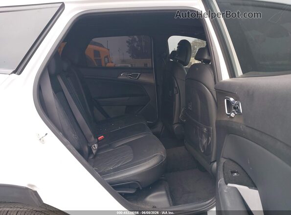 5XYK6CDF8RG198938 2024 KIA SPORTAGE White VIN კოდის სტიკერის ხედი