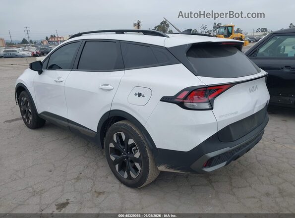 5XYK6CDF8RG198938 2024 KIA SPORTAGE White უკანა მარცხენა