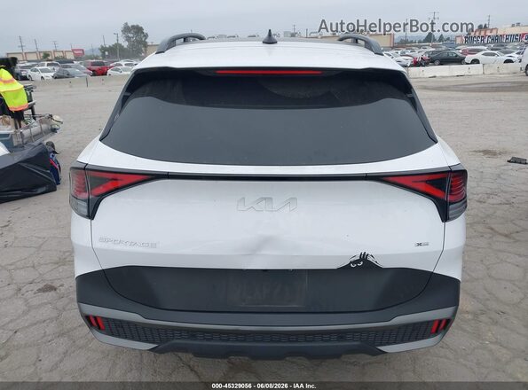 5XYK6CDF8RG198938 2024 KIA SPORTAGE White 