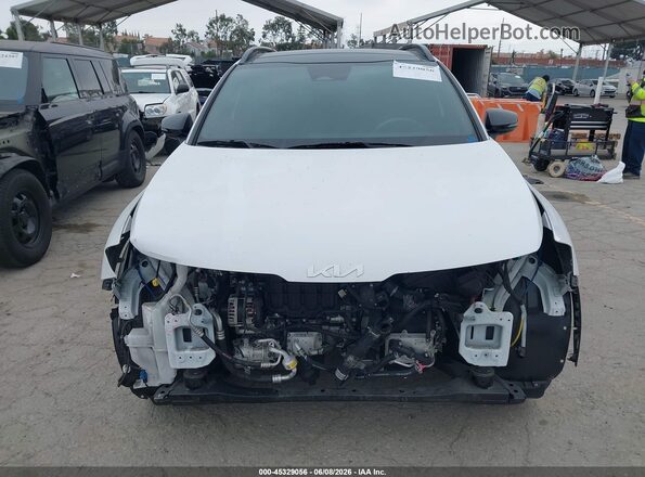 5XYK6CDF8RG198938 2024 KIA SPORTAGE White უკანა სალონის ხედი