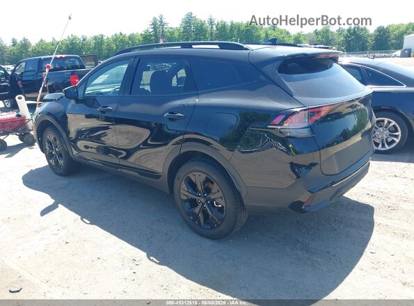 5XYK6CDFXSG286203 2025 KIA SPORTAGE Black Tył lewy