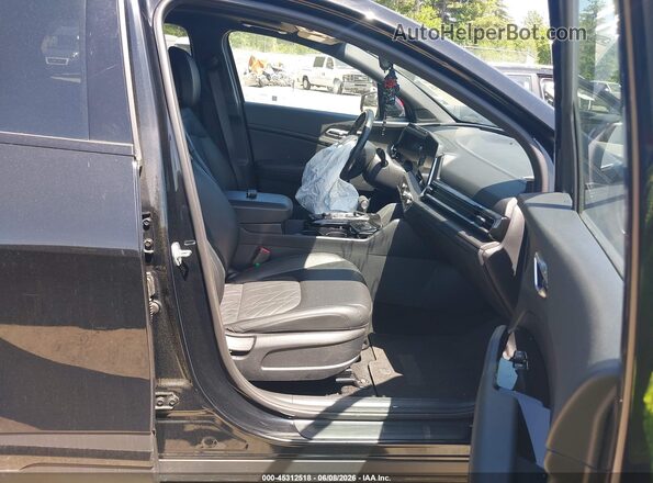 5XYK6CDFXSG286203 2025 KIA SPORTAGE Black Widok wnętrza z przodu
