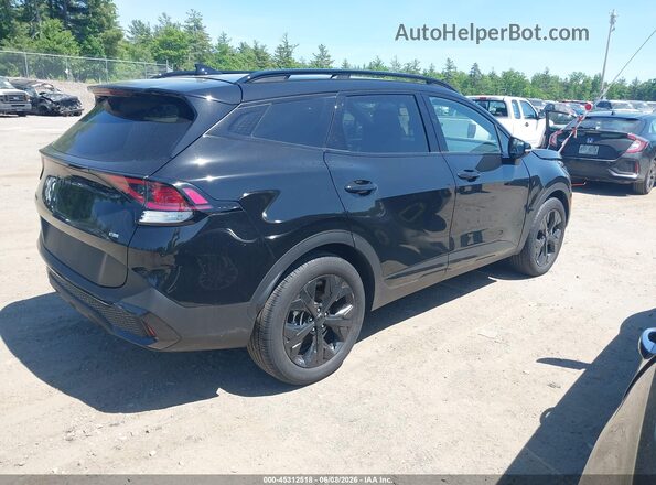 5XYK6CDFXSG286203 2025 KIA SPORTAGE Black Tył prawy