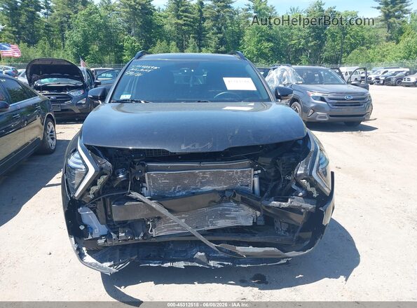 5XYK6CDFXSG286203 2025 KIA SPORTAGE Black Widok wnętrza z tyłu