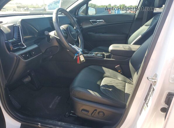 5XYK6CDFXSG288517 2025 KIA SPORTAGE White Widok wnętrza z przodu