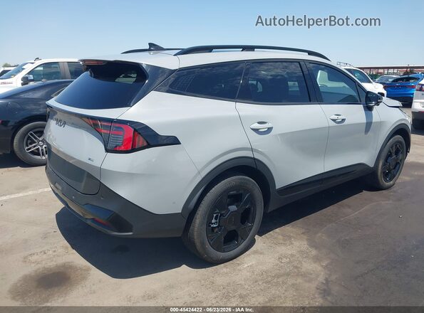 5XYK6CDFXTG386660 2026 KIA SPORTAGE Silver Հետևի աջ