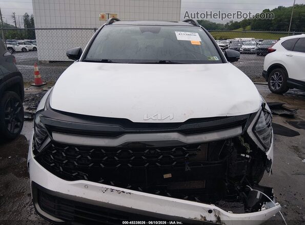 5XYK7CAF8PG018775 2023 KIA SPORTAGE Белый Вид щитка приборов