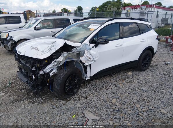 5XYK7CDF0SG284733 2025 KIA SPORTAGE White Առջևի ձախ երեք քառորդ տեսարան