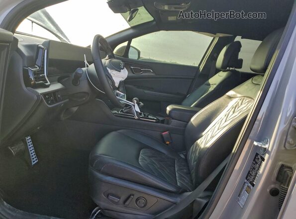 5XYK7CDF4RG149068 2024 KIA SPORTAGE Gray Вид салону спереду