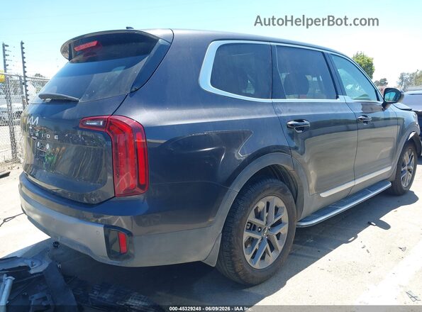 5XYP24GC5SG580469 2025 KIA TELLURIDE Черный Задняя правая четверть