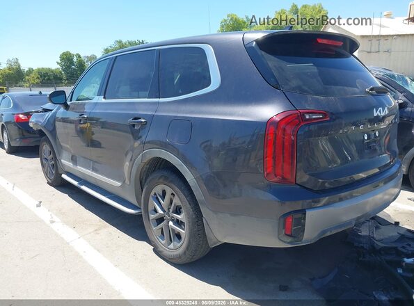 5XYP24GC5SG580469 2025 KIA TELLURIDE Черный Задняя левая четверть