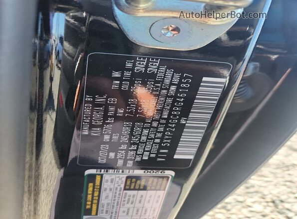 5XYP24GC8RG461857 2024 KIA TELLURIDE Black 