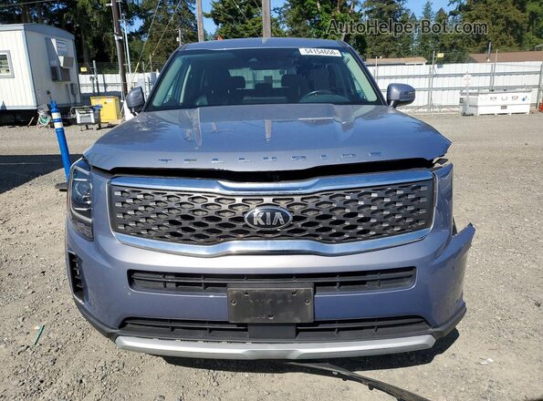 5XYP24HC2LG044529 2020 KIA TELLURIDE Gray 