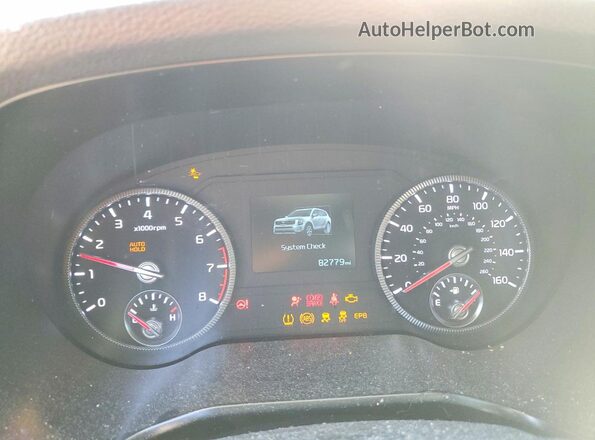 5XYP24HC2LG044529 2020 KIA TELLURIDE Gray 