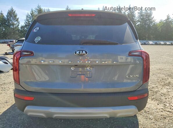 5XYP24HC2LG044529 2020 KIA TELLURIDE Gray 