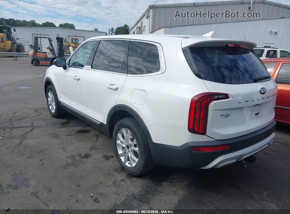 5XYP24HC2LG050654 2020 KIA TELLURIDE White უკანა მარცხენა