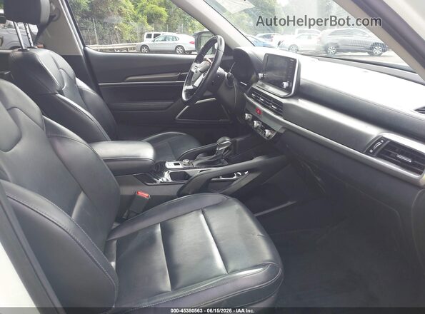 5XYP24HC2LG050654 2020 KIA TELLURIDE White წინა სალონის ხედი