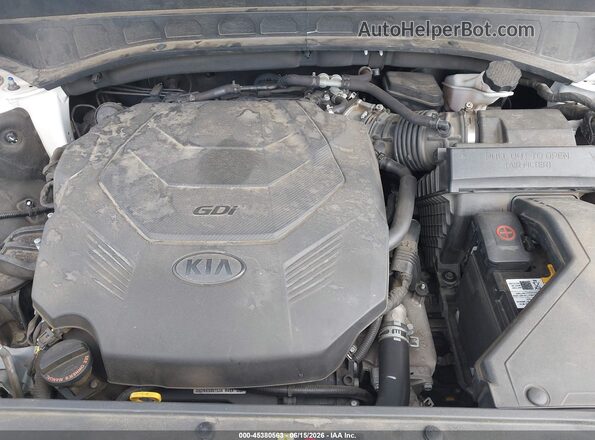 5XYP24HC2LG050654 2020 KIA TELLURIDE White უკანა ხედი