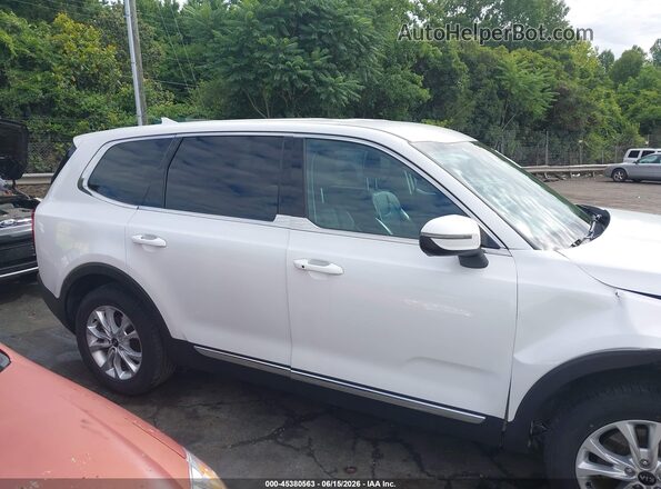 5XYP24HC2LG050654 2020 KIA TELLURIDE White უკანა სალონის ხედი
