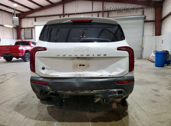 5XYP24HC2NG294565 2022 KIA TELLURIDE White Հետևի տեսք