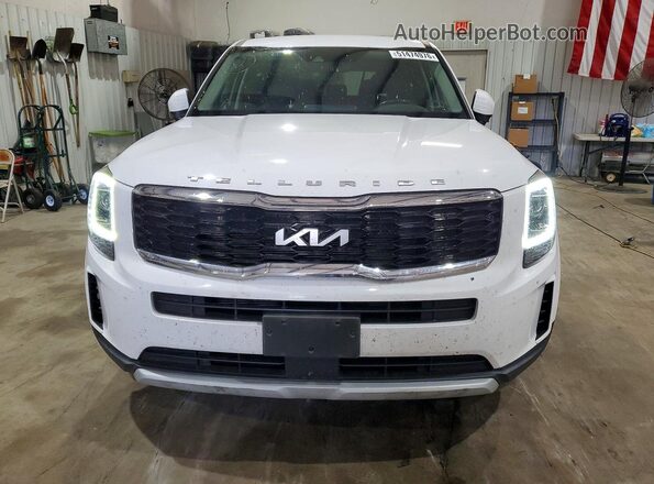 5XYP24HC2NG294565 2022 KIA TELLURIDE White Դիմացի տեսք