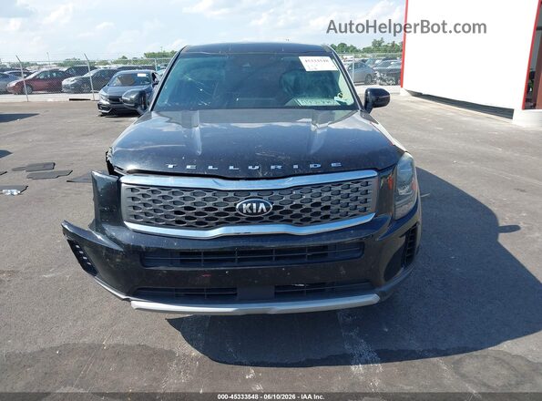 5XYP24HC4LG040756 2020 KIA TELLURIDE Black Vista del cuadro de instrumentos