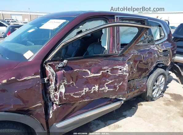 5XYP24HC6LG023442 2020 KIA TELLURIDE Фиолетовый Вид спереди