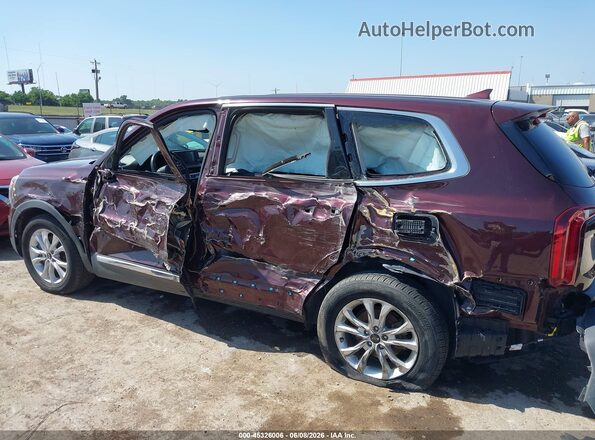 5XYP24HC6LG023442 2020 KIA TELLURIDE Фиолетовый 