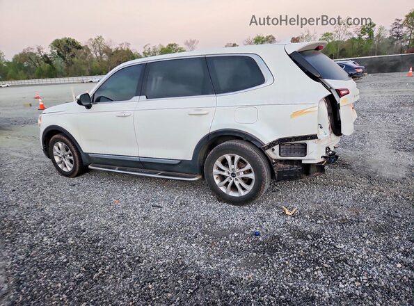 5XYP24HC6MG107553 2021 KIA TELLURIDE White Rear left