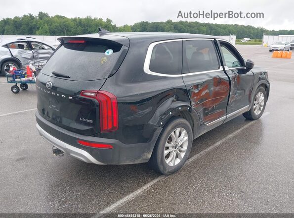 5XYP24HC6MG155392 2021 KIA TELLURIDE Black Trasero derecho