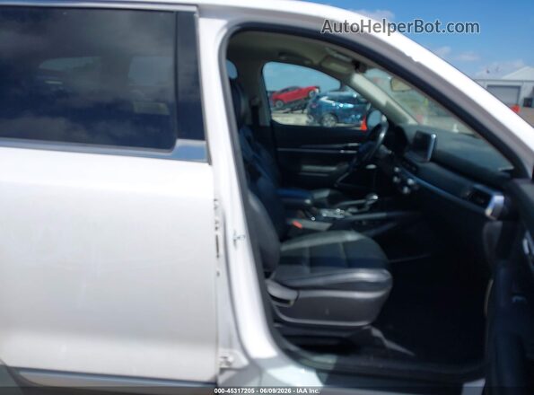 5XYP24HC6NG289837 2022 KIA TELLURIDE White Вид салону спереду