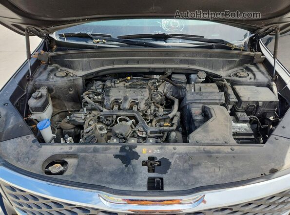 5XYP24HC7LG087988 2020 KIA TELLURIDE Black Rear interior view