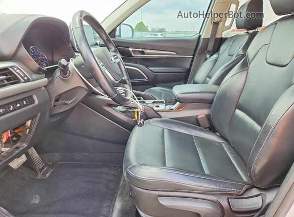 5XYP24HC7LG093225 2020 KIA TELLURIDE White Vista interior delantera