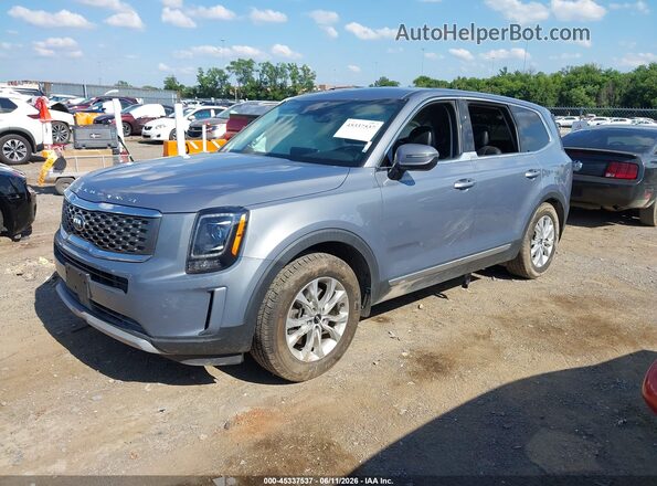 5XYP24HC9LG032961 2020 KIA TELLURIDE Gray Передня ліва чверть