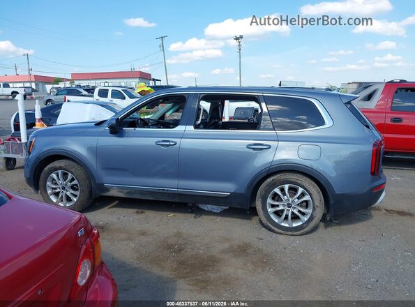 5XYP24HC9LG032961 2020 KIA TELLURIDE Gray Панорамний вид салону 360°
