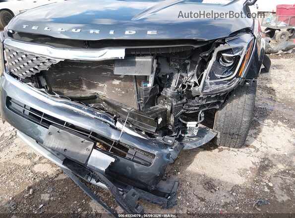 5XYP2DHC1MG148527 2021 KIA TELLURIDE Gray Widok z przodu