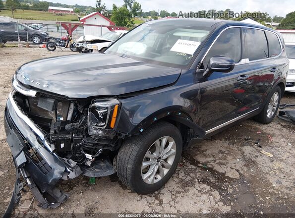 5XYP2DHC1MG148527 2021 KIA TELLURIDE Gray Przód lewy