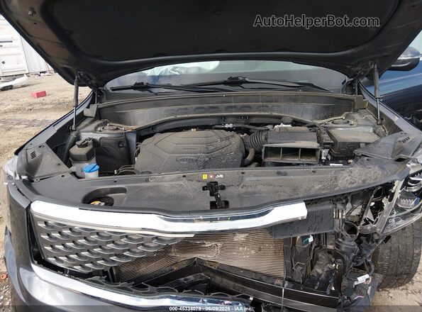 5XYP2DHC1MG148527 2021 KIA TELLURIDE Gray Widok z tyłu