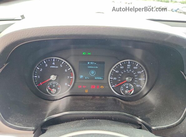 5XYP2DHC2MG183495 2021 KIA TELLURIDE Gray Instrument cluster view