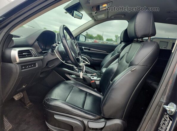 5XYP2DHC2MG183495 2021 KIA TELLURIDE Gray Front interior view