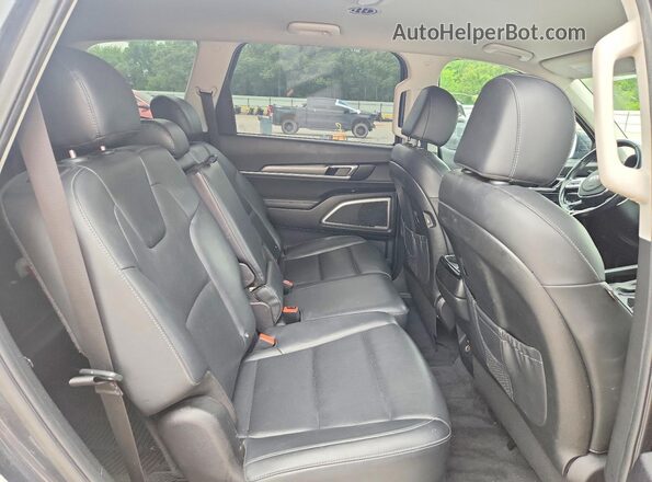 5XYP2DHC2MG183495 2021 KIA TELLURIDE Gray Rear interior view