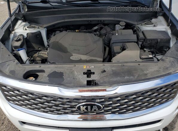 5XYP2DHC3LG015797 2020 KIA TELLURIDE White Engine compartment view